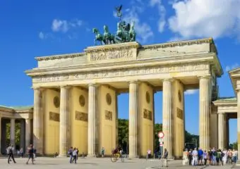 Bild zeigt: Das Brandenburger Tor in Berlin
