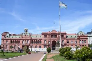 Bild zeigt: Casa Rosada, Palast des Präsidenten