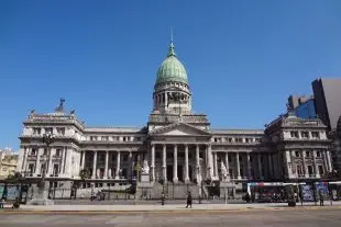 Bild zeigt den Argentinischen Kongresspalast