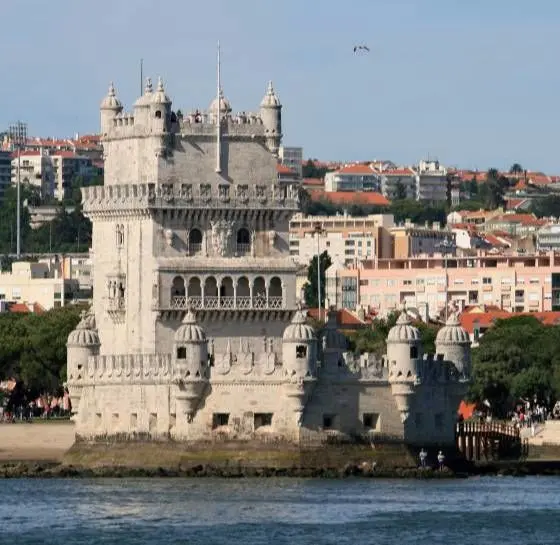 Das Bild zeigt den Torre de Belem, Lissabon