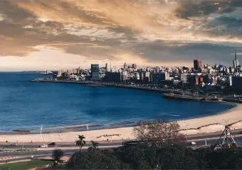 Bild zeigt einen Montevideo Panoramablick