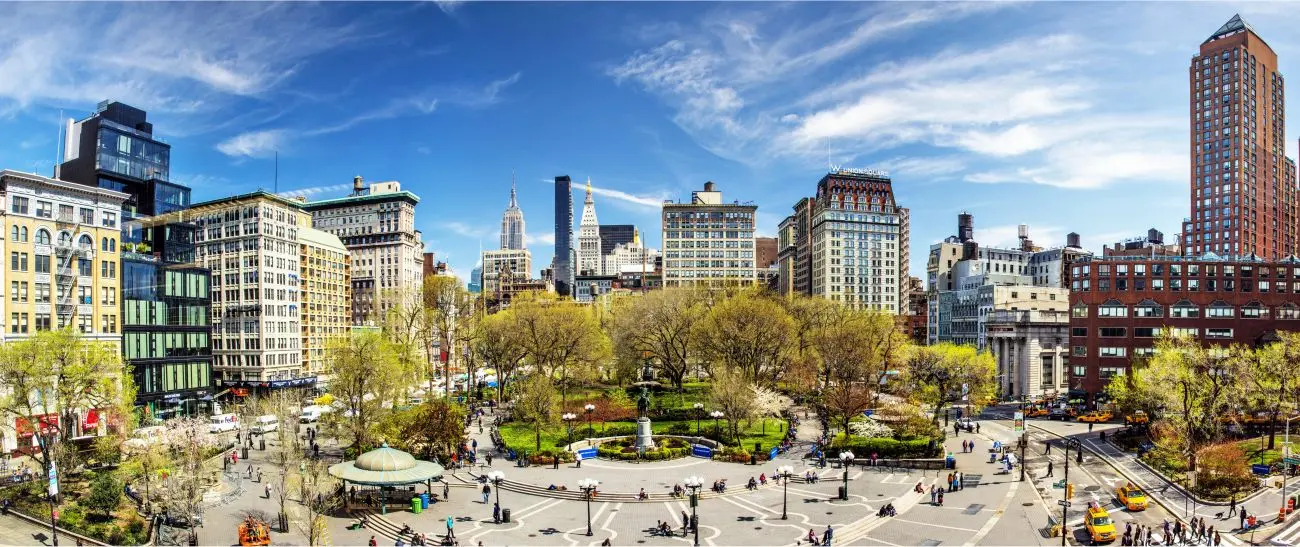 Bild zeigt den Union Square in New York
